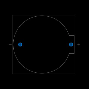 GBA010LF Footprint