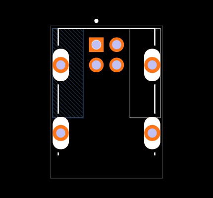 HSCHD02DR3001R Footprint