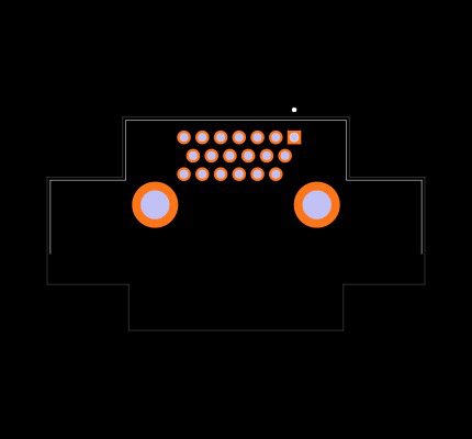 MHDR-A111-M0 Footprint