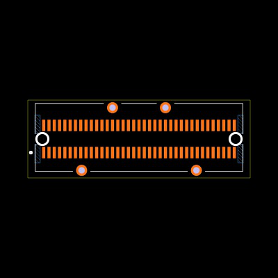 U10BH7430002T Footprint