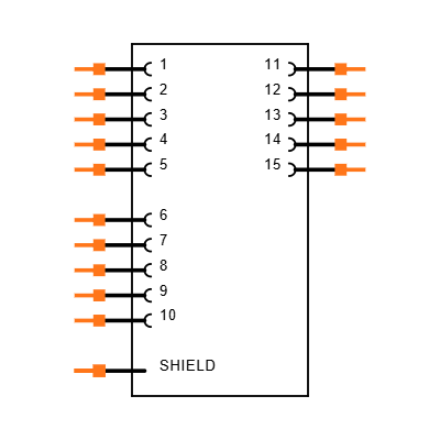 CD15S13E4RV159LF Symbol