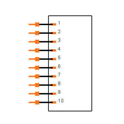 10119333-401A10LF Symbol