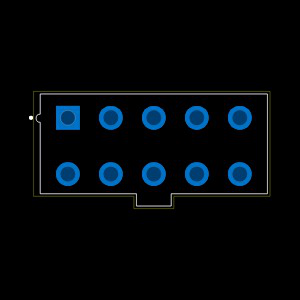 10127820-1024CLF Footprint