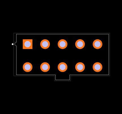 10127820-1024LPLF Footprint