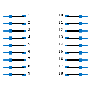 10127820-1831GLF Symbol