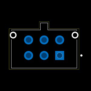 10132450-0611GRSLF Footprint