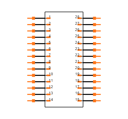 10153118-128KDLF Symbol