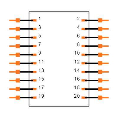 10175503-1020KLF Symbol