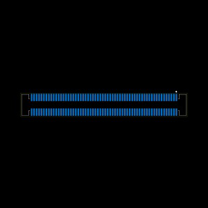 61082-123B22LF Footprint