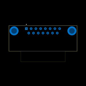 D15P13A4GL00LF Footprint