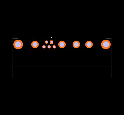 DBO9W4S500M30LF Footprint