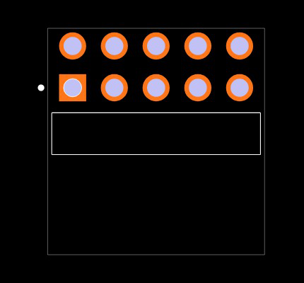 68021-410HLF Footprint