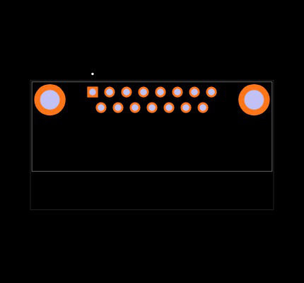 L717SDA15P1ACH4F Footprint