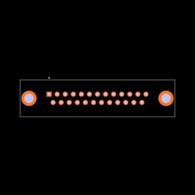 L777TSBH25POL2RM8 Footprint