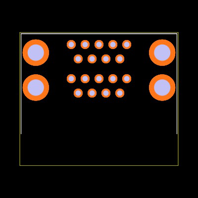 6E17HC18MBF203 Footprint
