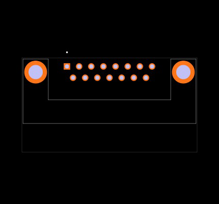 L717DFA15P1ATN Footprint