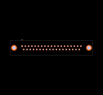 L717SDCH37POL2RM8C309 Footprint