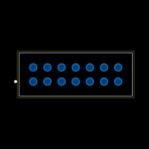 10075025-F01-14ULF Footprint