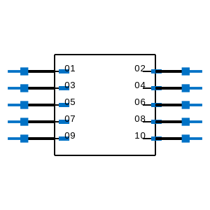 10076801-101A10LF Symbol