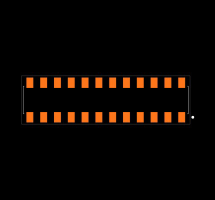 10093055-324LF Footprint
