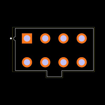 10127820-0821GLF Footprint