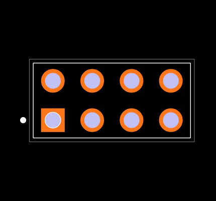 10129381-908004BLF Footprint