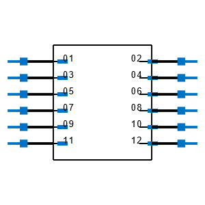 10129381-912002BLF Symbol