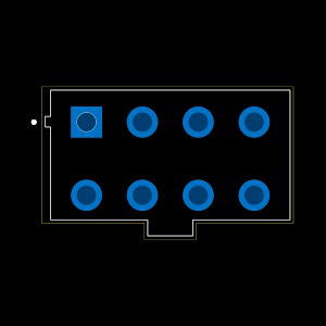 10131319-08211G0LF Footprint