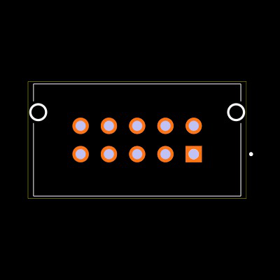 10138980-1011LF Footprint