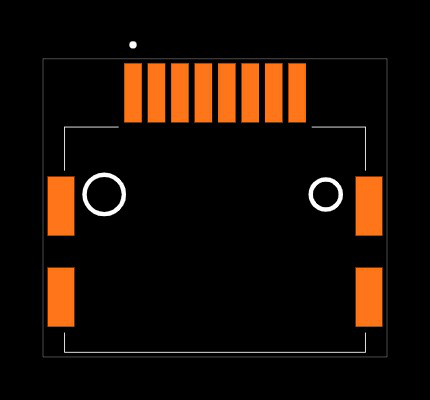 10155500-A308KLF Footprint