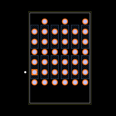 59566-1005LF Footprint