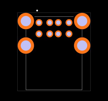 72309-7034BLF Footprint