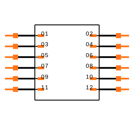 76745-1DT-12LF Symbol