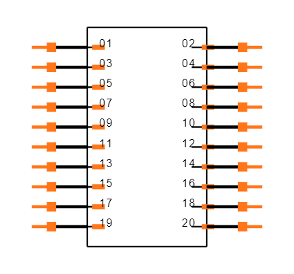 86130202214345E1LF Symbol