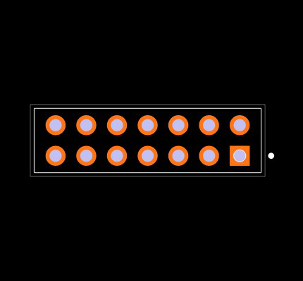 87173-130LF Footprint