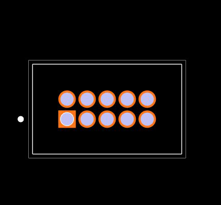 87407-105LF Footprint