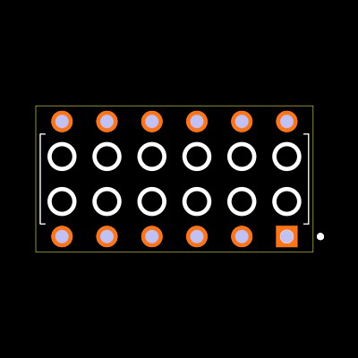 89847-406LF Footprint