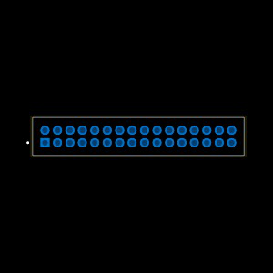 98414-G08-32ULF Footprint