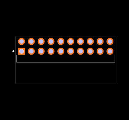 98423-F61-10ULF Footprint