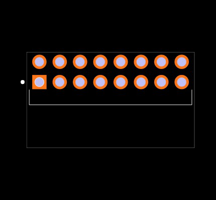 98423-G61-08ULF Footprint