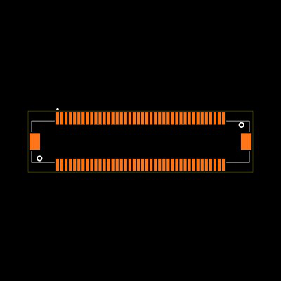 B4061B7L111280E100 Footprint