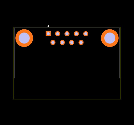 D09P13A4PX00LF Footprint