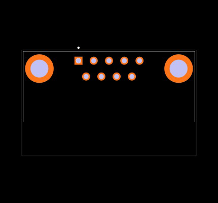D09P33E6PA00LF Footprint