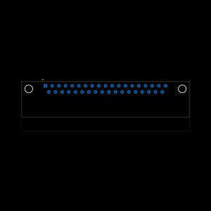 D37P13A4GL00LF Footprint
