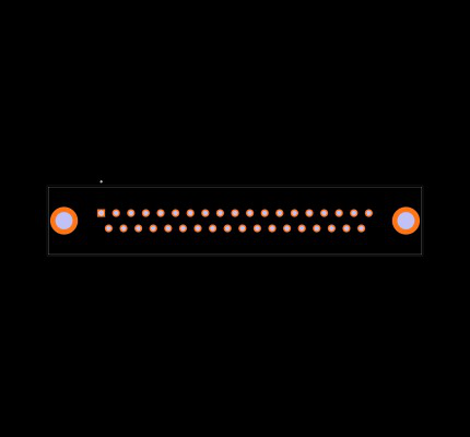 D37P24A4GL00LF Footprint