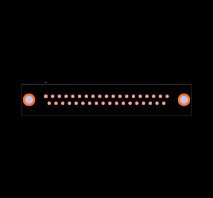 D37P24B6PL00LF Footprint
