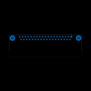 D37S13A4GV00LF Footprint