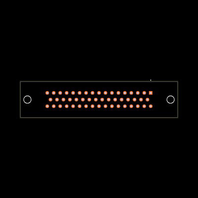 D50S24A4GV00LF Footprint