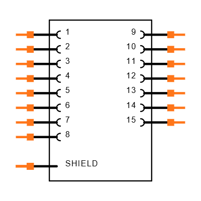 DAM15S300 Symbol