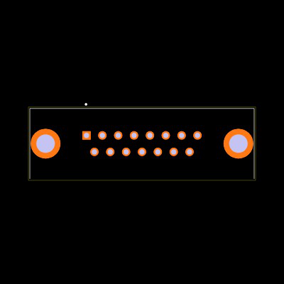 DAP15P065TXLF Footprint